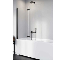 Шторка для ванны Radaway Nes Black PND I 100 L прозрачное