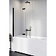 Купить Шторка для ванны Radaway Nes Black PND I 100 L прозрачное в магазине сантехники Santeh-Crystal.ru