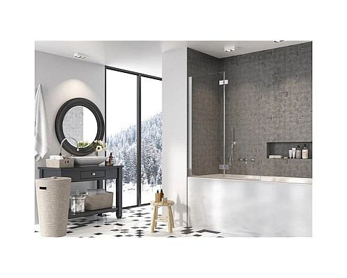 Приобрести Шторка для ванны Radaway Nes PND I 110 L прозрачное в магазине сантехники Santeh-Crystal.ru