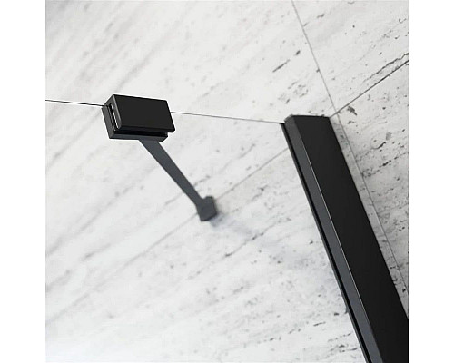 Заказать Шторка для ванны Radaway Essenza New Black PND II 130 R прозрачное в магазине сантехники Santeh-Crystal.ru