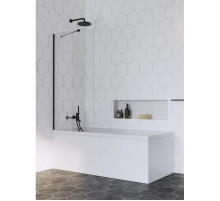 Шторка для ванны Radaway Idea Black PNJ 70 прозрачное