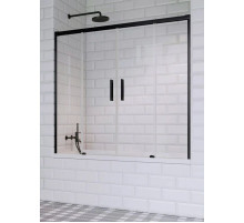 Шторка для ванны Radaway Idea Black PN DWD 180 прозрачное