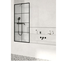 Шторка для ванны Radaway Modo New Black PNJ Factory 100 прозрачное