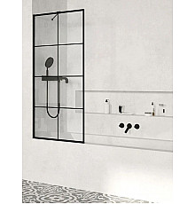 Шторка для ванны Radaway Modo New Black PNJ Factory 100 прозрачное