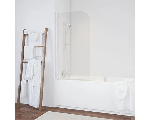 Приобрести Шторка для ванны 76 см Vegas Glass EV 76 01 01 прозрачное в магазине сантехники Santeh-Crystal.ru