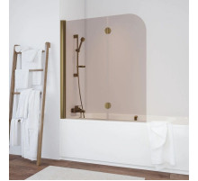 Шторка для ванны 120 см Vegas Glass E2V 120 05 05 L бронза