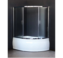 Шторка для ванны 140 см Royal Bath RB140ALP-C-CH матовое