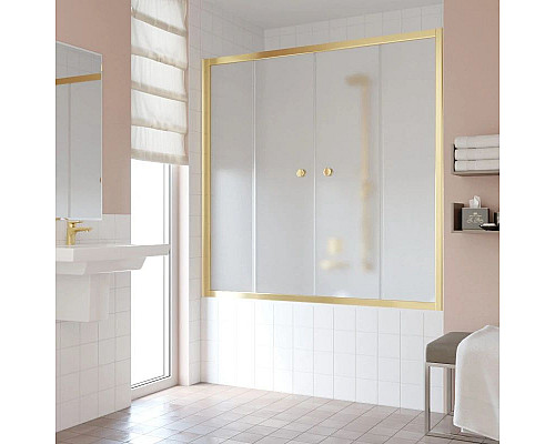 Купить Шторка для ванны 180 см Vegas Glass Z2V 180 09 10 сатин в магазине сантехники Santeh-Crystal.ru