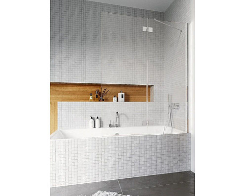 Приобрести Шторка для ванны Radaway Essenza New PND II 140 R прозрачное в магазине сантехники Santeh-Crystal.ru