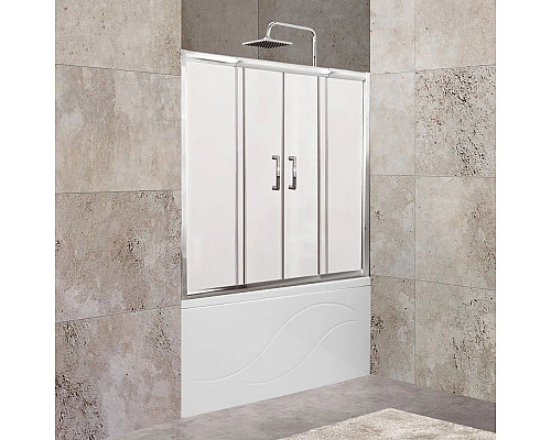 Santeh-Crystal.ru: Шторка для ванны 150-180 см BelBagno UNIQUE-VF-2-150/180-140-M-Cr матовое Приобрести Шторка для ванны 150-180 см BelBagno UNIQUE-VF-2-150/180-140-M-Cr матовое в магазине сантехники Santeh-Crystal.ru