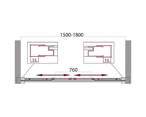 Santeh-Crystal.ru: Шторка для ванны 150-180 см BelBagno UNIQUE-VF-2-150/180-140-M-Cr матовое Приобрести Шторка для ванны 150-180 см BelBagno UNIQUE-VF-2-150/180-140-M-Cr матовое в магазине сантехники Santeh-Crystal.ru