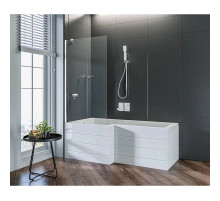 Шторка для ванны 80 см Good Door Screen BS-80-C-CH прозрачное