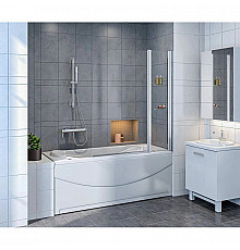 Шторка для ванны 100 см Good Door Screen HS-100-C-CH прозрачное