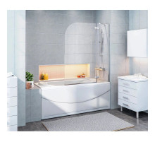 Шторка для ванны 100 см Good Door Screen 2H-100-C-CH прозрачное