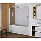 Купить Шторка для ванны 130 см Good Door Screen WTW-130-C-CH прозрачное в магазине сантехники Santeh-Crystal.ru