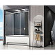 Купить Шторка для ванны 140 см Good Door Screen WTW-140-C-CH прозрачное в магазине сантехники Santeh-Crystal.ru