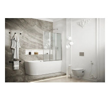 Шторка для ванны 119 см Ambassador Bath Screens 16041114 прозрачное