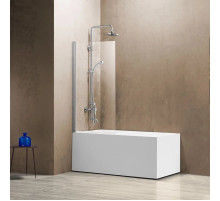 Шторка для ванны 80 см Vincea VSB-11800CL прозрачное