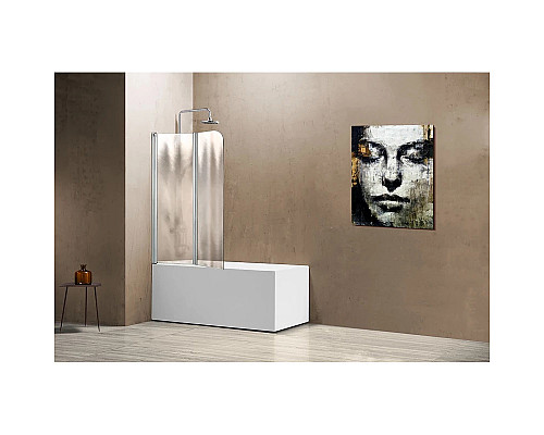 Шторка для ванны 114 см Vincea VSB-12114CH-L шиншилла Шторка для ванны 114 см Vincea VSB-12114CH-L шиншилла