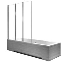 Шторка для ванны 120 см Rea Agat REA-W0301 прозрачное