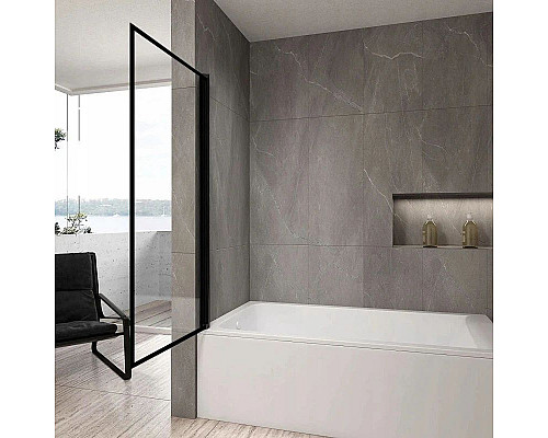 Заказать Шторка для ванны 80 см Rea Lagos REA-K7633 прозрачное в магазине сантехники Santeh-Crystal.ru