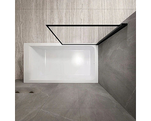 Заказать Шторка для ванны 80 см Rea Lagos REA-K7633 прозрачное в магазине сантехники Santeh-Crystal.ru