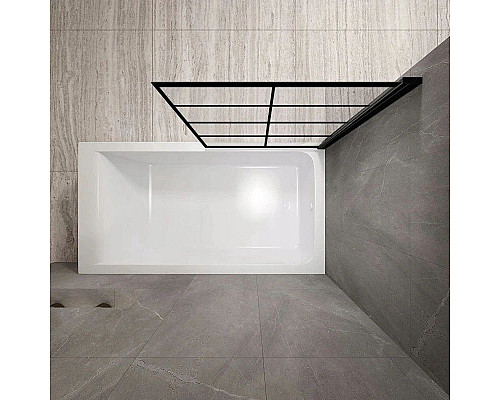 Заказать Шторка для ванны 80 см Rea Lagos-1 REA-K4570 прозрачное в магазине сантехники Santeh-Crystal.ru