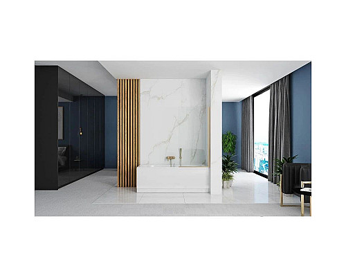 Заказать Шторка для ванны 70 см Rea Elegant REA-W5600 прозрачное в магазине сантехники Santeh-Crystal.ru