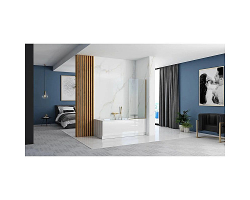 Заказать Шторка для ванны 70 см Rea Elegant REA-W5600 прозрачное в магазине сантехники Santeh-Crystal.ru