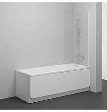 Шторка для ванны 80 см Ravak NVS1 7O840100Z1 прозрачное