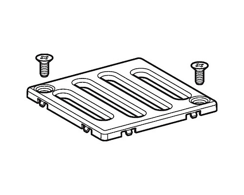 Приобрести Решетка с креплением для трапа Geberit 154.310.00.1 в магазине сантехники Santeh-Crystal.ru