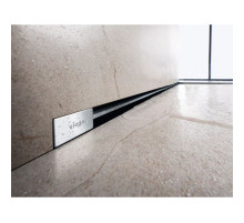 Дизайн-вставка для душевого лотка 300-1200 мм модель 4967.30 матовый хром Viega Advantix Vario 736569