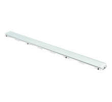 Стеклянная панель 843 мм Tece TECEdrainline glass зеленый 600990