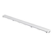 Стеклянная панель 843 мм Tece TECEdrainline glass белый 600991