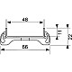 Заказать Основа для плитки 1145 мм Tece TECEdrainline plate глянцевый хром 601270 в магазине сантехники Santeh-Crystal.ru