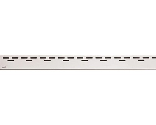 Купить Декоративная решетка 1044 мм AlcaPlast Hope нержавеющая сталь HOPE-1050M в магазине сантехники Santeh-Crystal.ru
