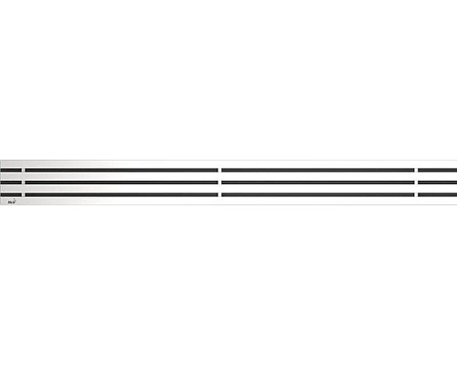 Заказать Декоративная решетка 294 мм AlcaPlast Gap нержавеющая сталь GAP-300M в магазине сантехники Santeh-Crystal.ru