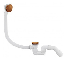 Слив-перелив для ванны AltroBagno Beni aggiuntivi AltroBagnoBD070304RaSp автомат, медь матовая