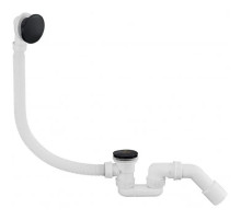 Слив-перелив для ванны AltroBagno Beni aggiuntivi AltroBagnoBD070302Ne автомат, черный матовый