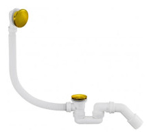 Слив-перелив для ванны AltroBagno Beni aggiuntivi AltroBagnoBD070305OrSp автомат, золотой матовый