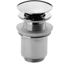 Донный клапан с системой "Клик-клак" и переливом хром Cezares CZR-SAT2-01