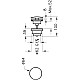 Приобрести Донный клапан VitrA Syphon A4514936 в магазине сантехники Santeh-Crystal.ru