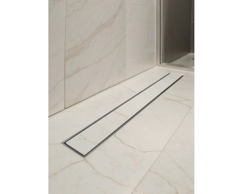 Душевой трап (лоток) AltroBagno Beni aggiuntivi AltroBagnoFD071210Cr 70 см, с решеткой, 2 в 1 под плитку, нержавеющая сталь