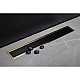 Купить Душевой канал 300 мм Pestan Confluo Premium Black Glass Gold Line 13100113 в магазине сантехники Santeh-Crystal.ru