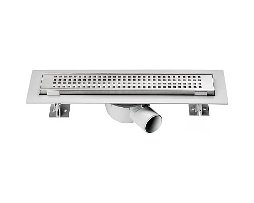 Душевой трап (лоток) Vincea Optima Piticare SAY.601.70.P.PITI 70 см, с решеткой, перфорированный, хром Душевой трап (лоток) Vincea Optima Piticare SAY.601.70.P.PITI 70 см, с решеткой, перфорированный, хром