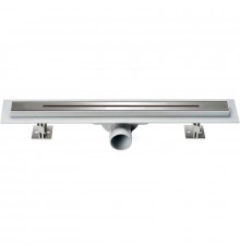 Душевой трап (лоток) Vincea Carmine SAY.510.50.P.DUZ 50 см, с решеткой, щелевой, хром