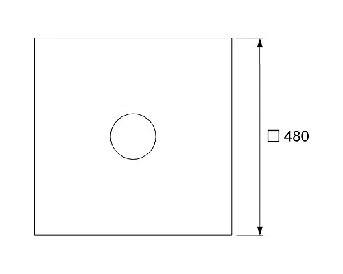 Приобрести Душевой трап 105x105/50 мм хром Tece TECEdrainpoint S KDP-S110 в магазине сантехники Santeh-Crystal.ru