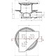 Купить Душевой трап 194x194/50 мм золотой Pestan Confluo Standard Angle Gold 1 13000126 в магазине сантехники Santeh-Crystal.ru