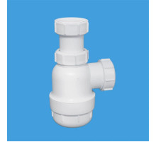 Сифон для кухонной мойки без выпуска McALPINE 40 MRSK2-NW