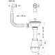 Заказать Сифон для кухонной мойки 3 1/2-40 АНИ пласт A0142S в магазине сантехники Santeh-Crystal.ru